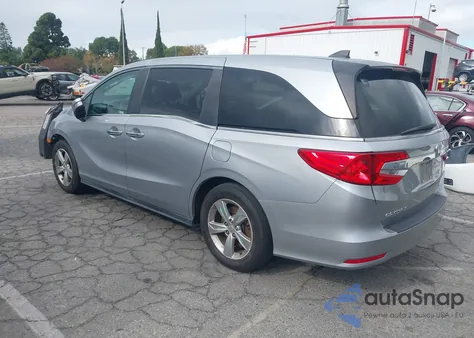 2019 Honda Odyssey Ex из США, поврежденный, VIN 5FNRL6H59KB018339